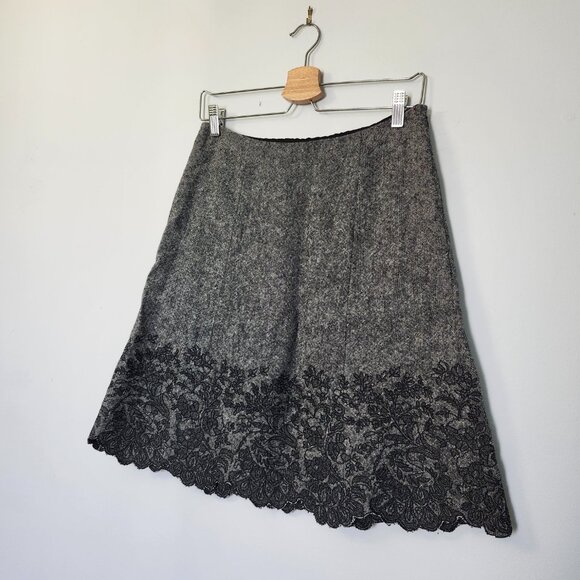 ANN TAYLOR | Wool Skirt - Picture 2 of 9